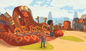Carnival Games Wild West 3D (Usa) screen shot game playing